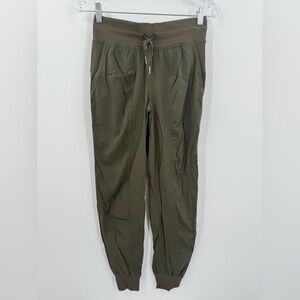 Lululemon Women's Dance Studio‎ Jogger Pants *29" Dark Olive Size 4
